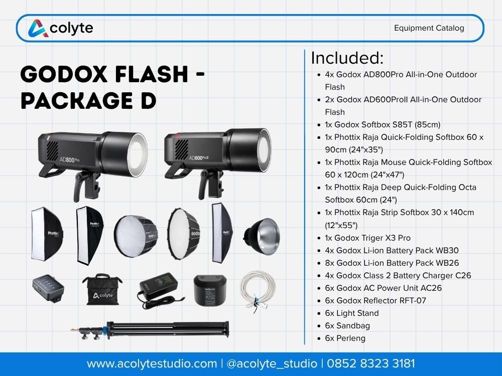 Godox Flash - Package D
